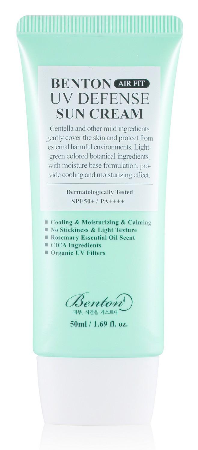 BENTON AIR FIT UV DEFENSE SUN CREAM SPF 50+/ PA++++ FÉNYVÉDŐ