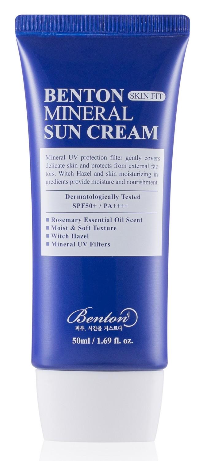 BENTON SKINFIT MINERAL SUN CREAM SPF 50+/ PA++++ FÉNYVÉDŐ