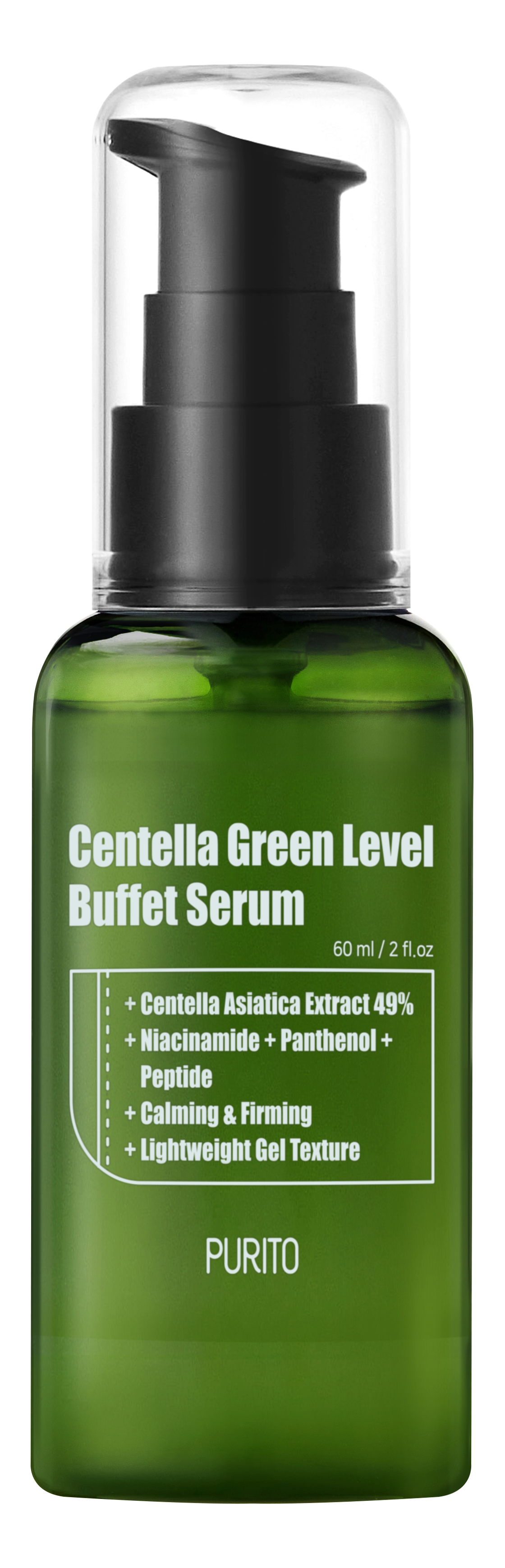 PURITO Centella Green Level Buffet szérum