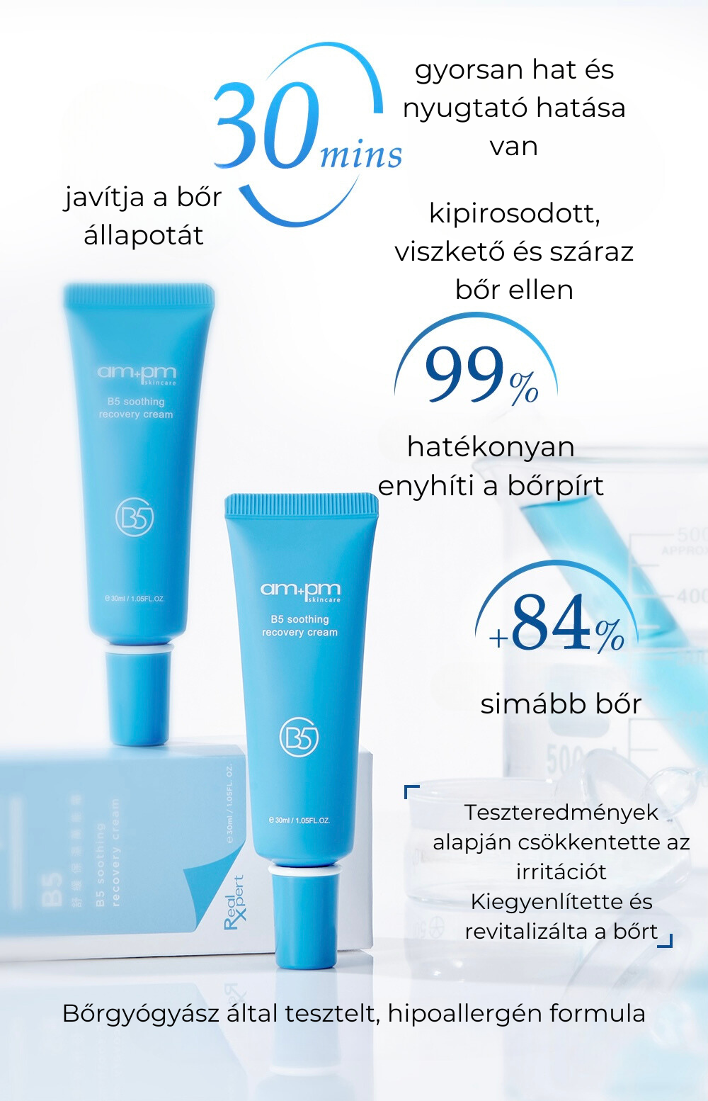 NARÜKO AM+PM B5 REGENERÁLÓ KRÉM