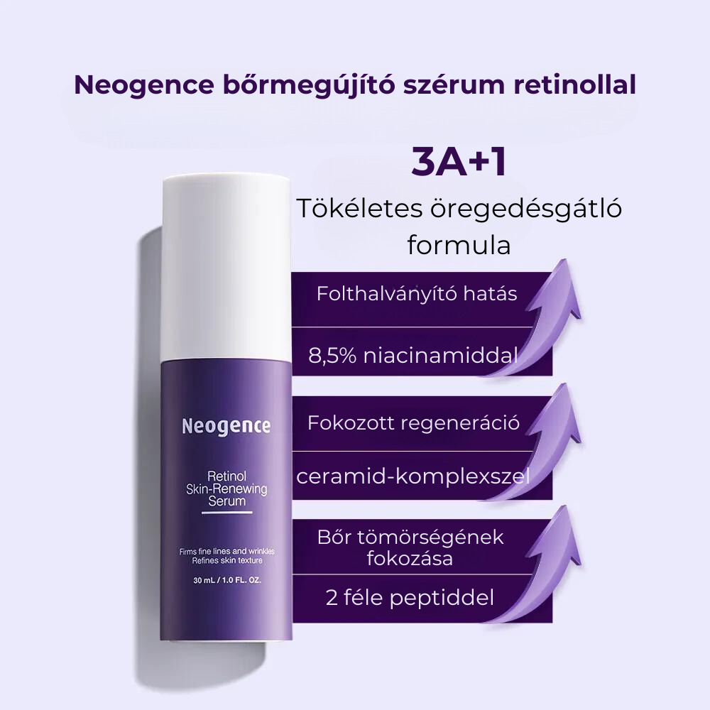 NEOGENCE BŐRMEGÚJÍTÓ SZÉRUM RETINOLLAL