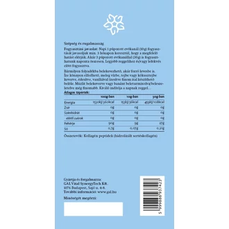 GAL Sertéskollagén Peptidek összetevők