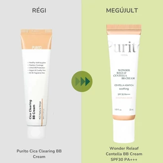 Purito Wonder Releaf Centella BB Cream SPF30 PA+++ 23 Natural Beige - Natúr Bézs