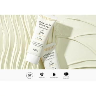 Purito Daily Go-To Sunscreen  SPF50+/PA++++ fényvédő lifestye1