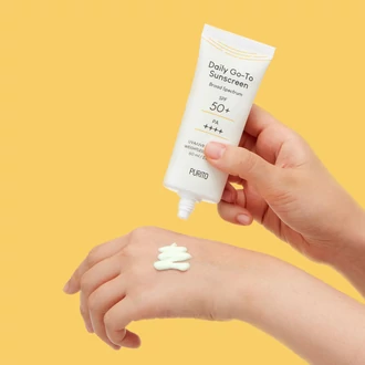Purito Daily Go-To Sunscreen  SPF50+/PA++++ fényvédő lifestye3