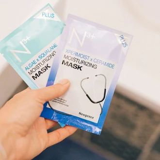 Neogence N3+ intenzív hidratáló fátyolmaszk xpermoisttal és ceramiddal 
