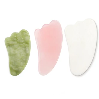Gua Sha masszázskő (zöld)