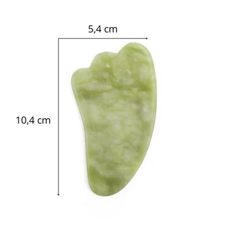 Gua Sha masszázskő (zöld)