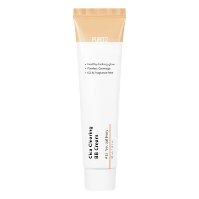 PURITO Cica Clearing BB krém SPF38/ PA+++ #13 (Neutral Ivory) PURITO Cica Clearing BB krém SPF38/ PA+++ #13 (Neutral Ivory)