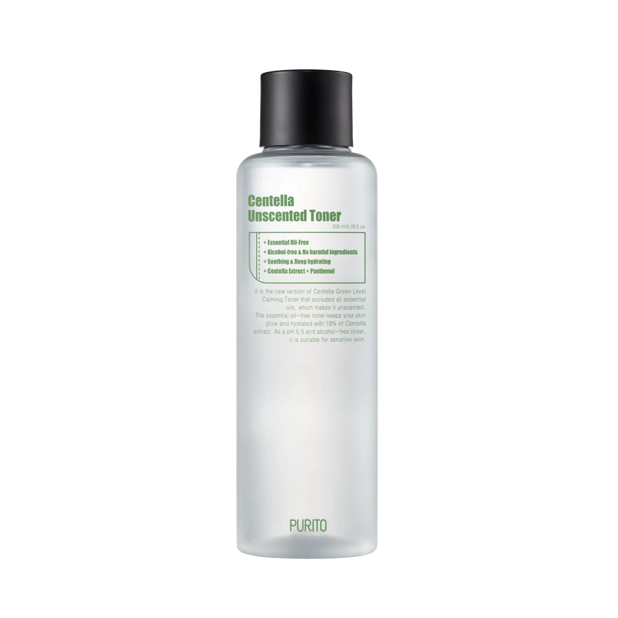 PURITO Centella Unscented illatmentes bőrnyugtató toner
