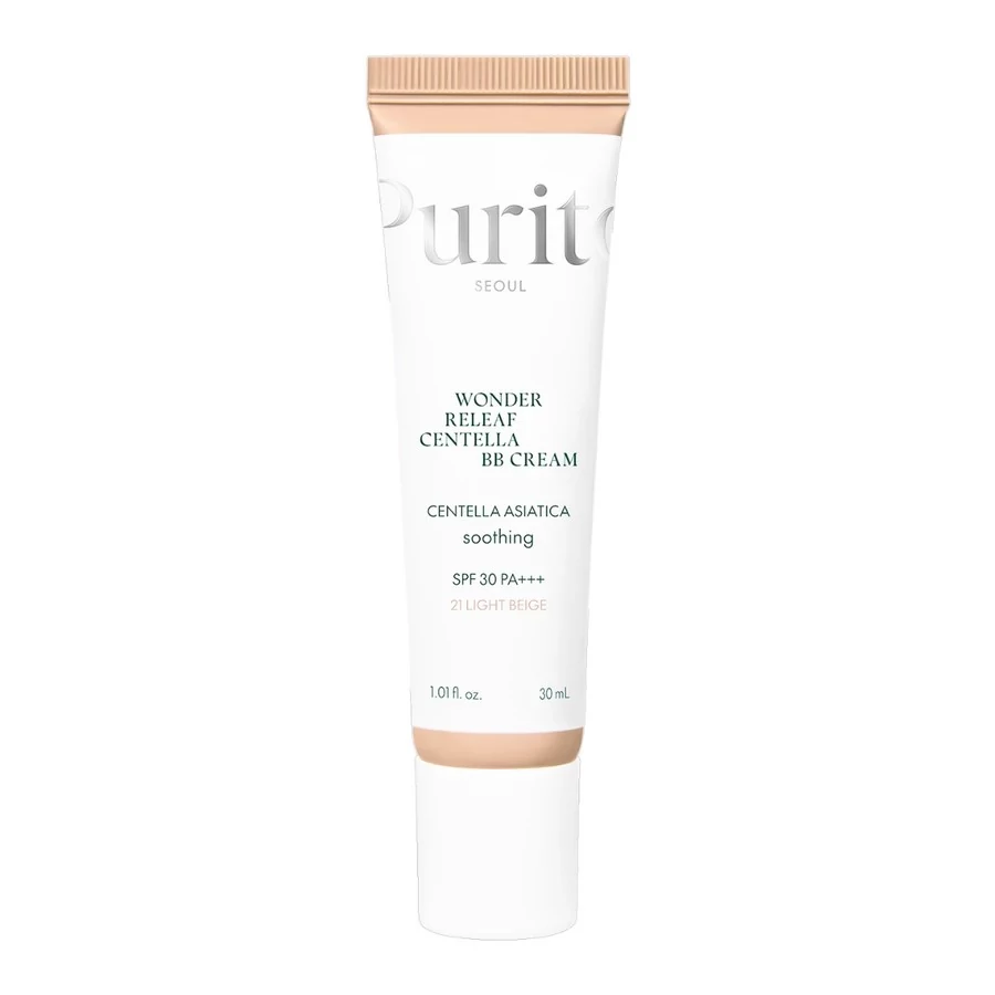Purito Wonder Releaf Centella BB Cream SPF30 PA+++ 21 Light Beige - Világos Bézs