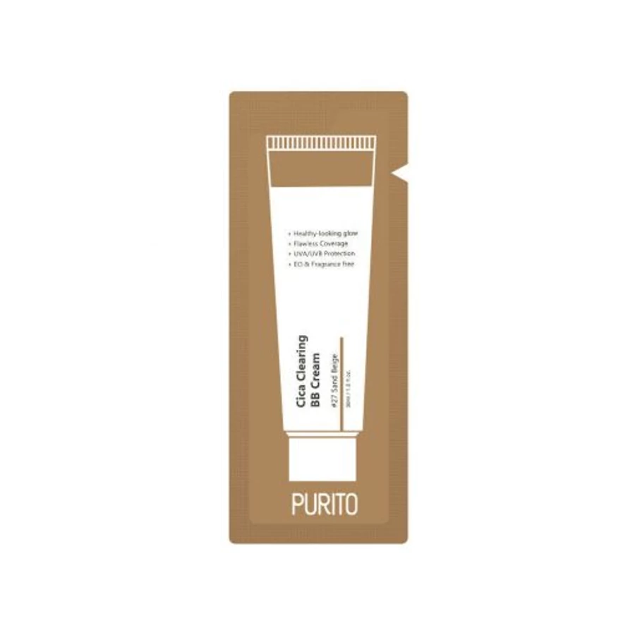 PURITO Cica Clearing BB krém SPF38/ PA+++ #27 (Sand Beige)