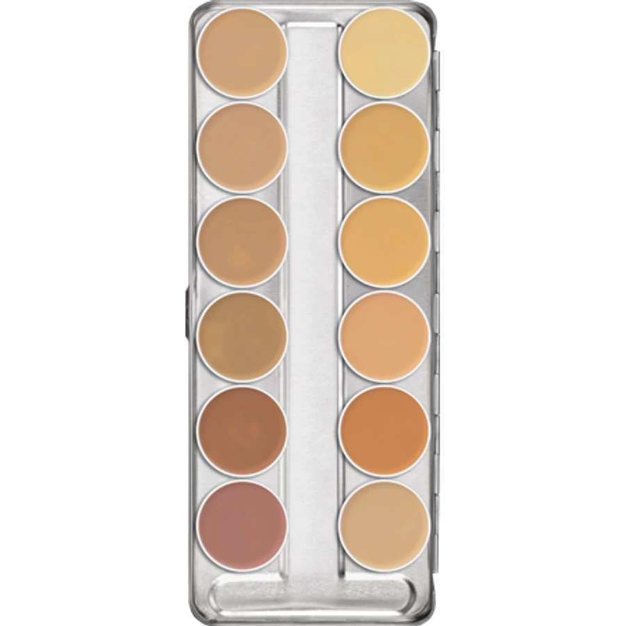 Kryolan Dermacolor Camouflage alapozó paletta