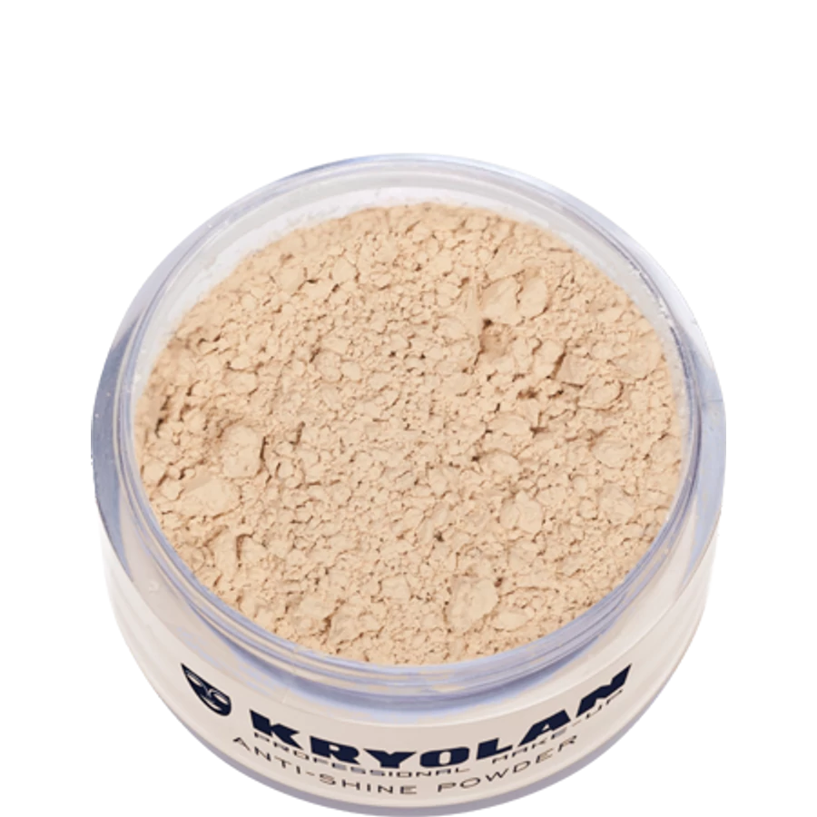 Kryolan Anti Shine Powder mattító púder 30g Medium