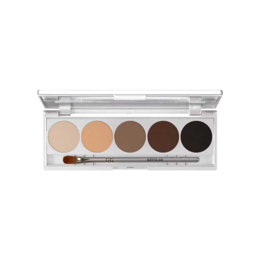 Kryolan Shades Etui 5 sminkpaletta Madrid