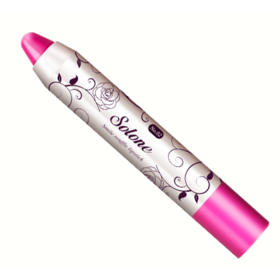 Solone Princess Rose Garden ajakszínező ceruza - 2 Pinky Barbie 2,4g